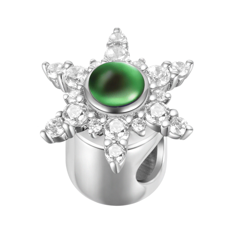 Anxiety Snowflake Mood Charm