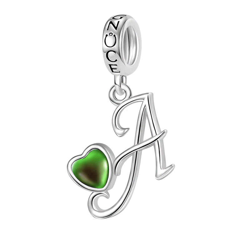 Initial Letter Mood Pendant