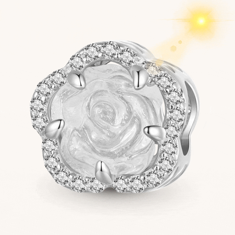 Rose Flower Charm