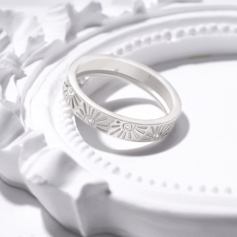 Sun Band Ring