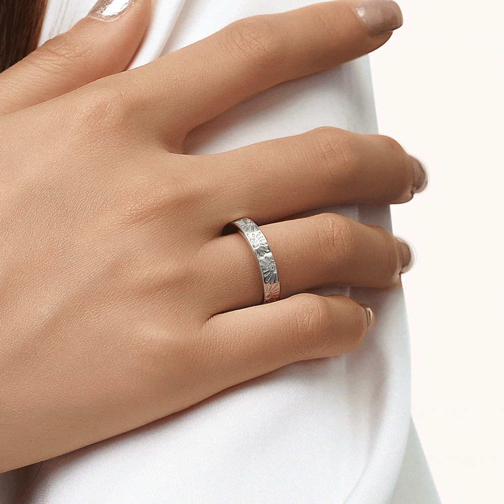 Sun Band Ring
