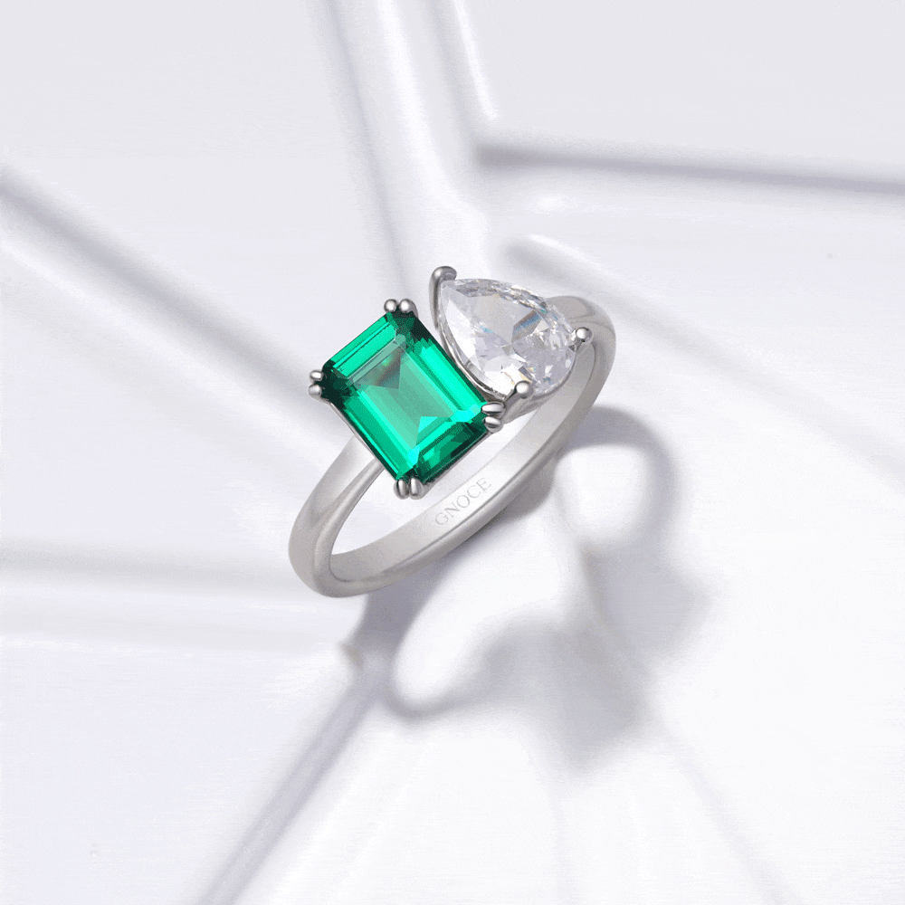 Double Diamond Ring