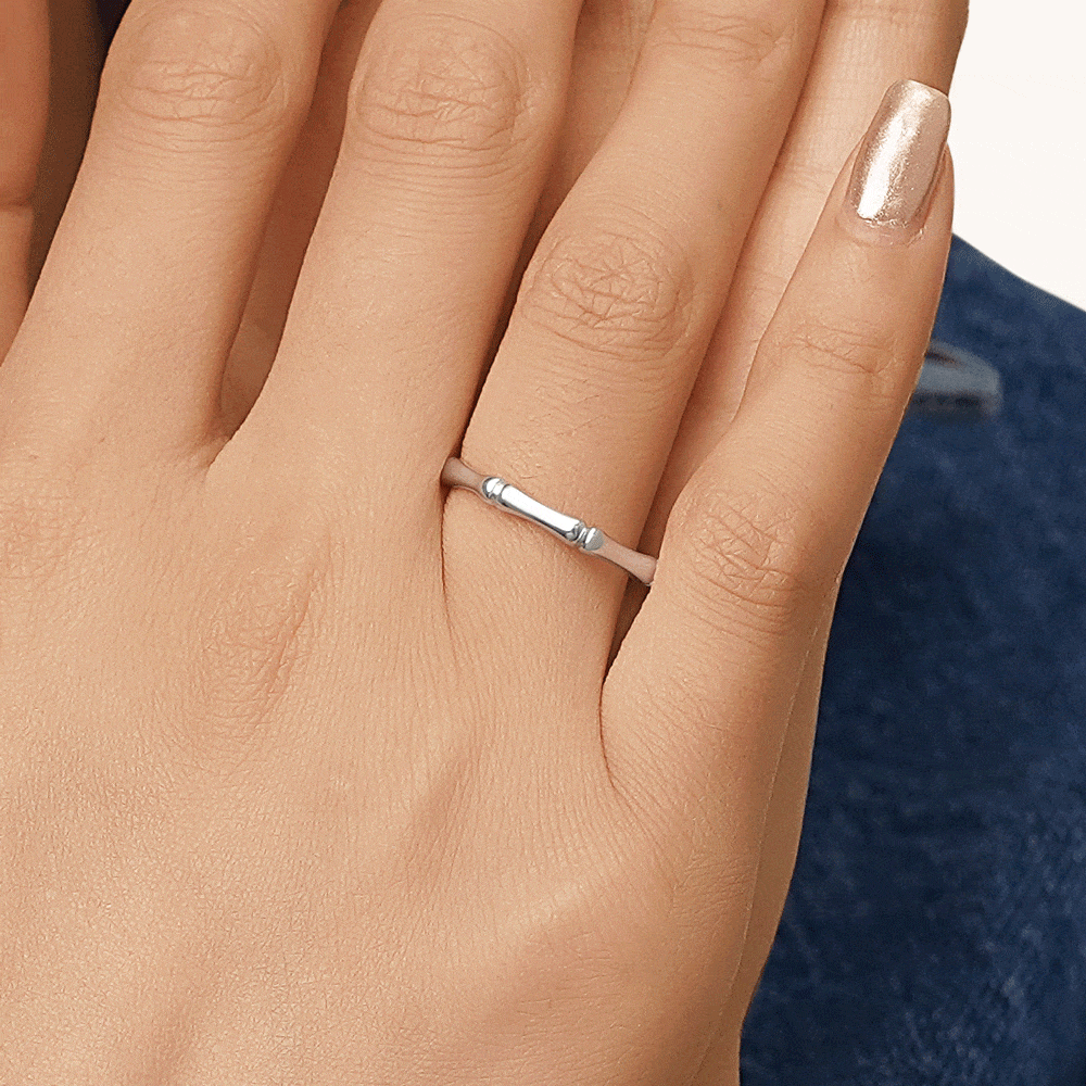 Minimalist Bamboo Ring