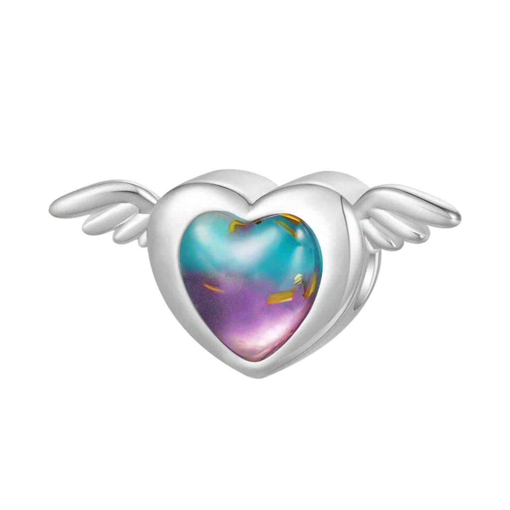 Wings of Love Charm