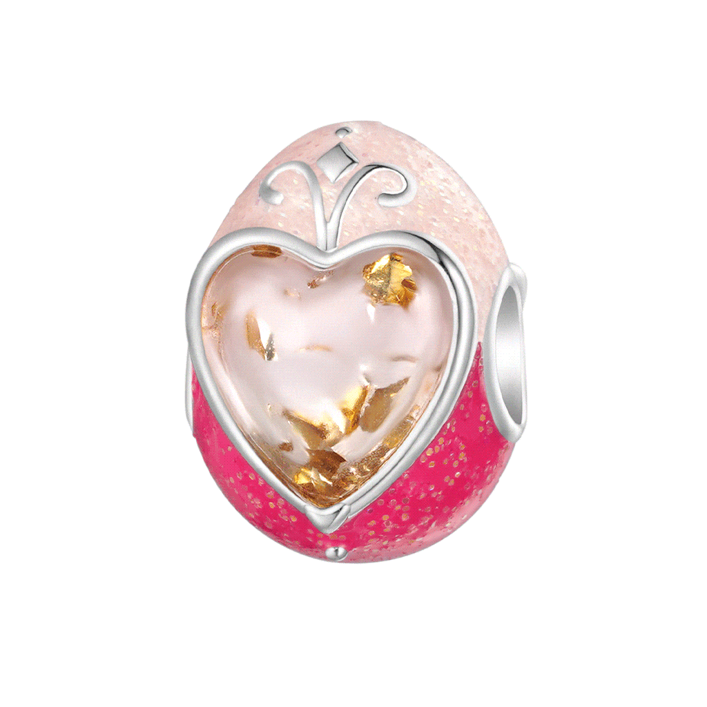 Easter Egg Butterfly Charm