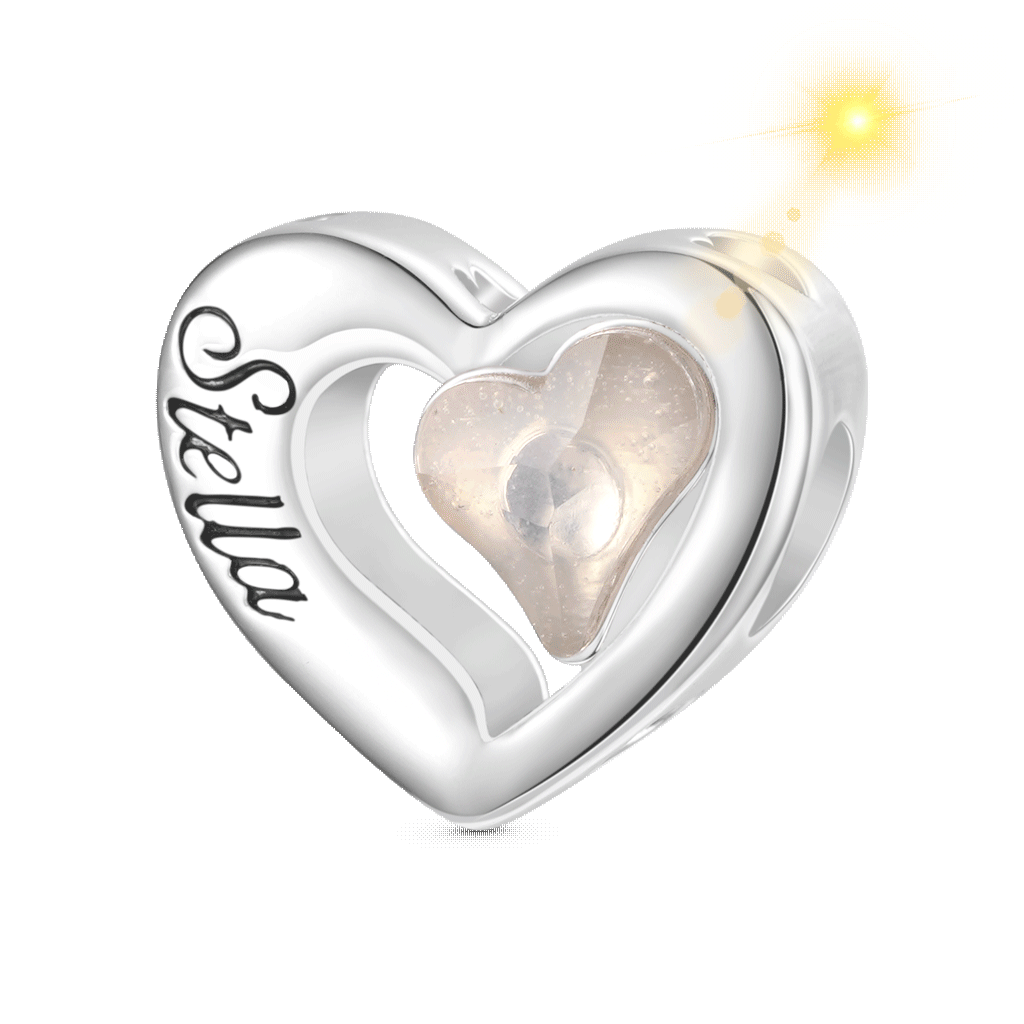 Crooked Heart Charm