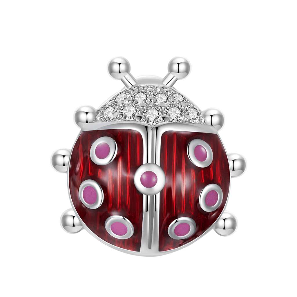 Seven-spot Ladybug Charm