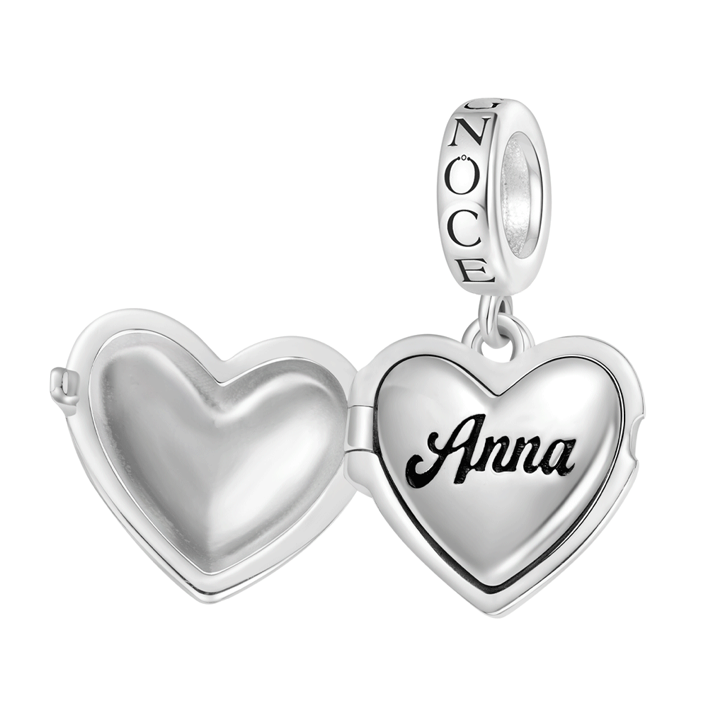 Pink Heart-shape Brain Pendant