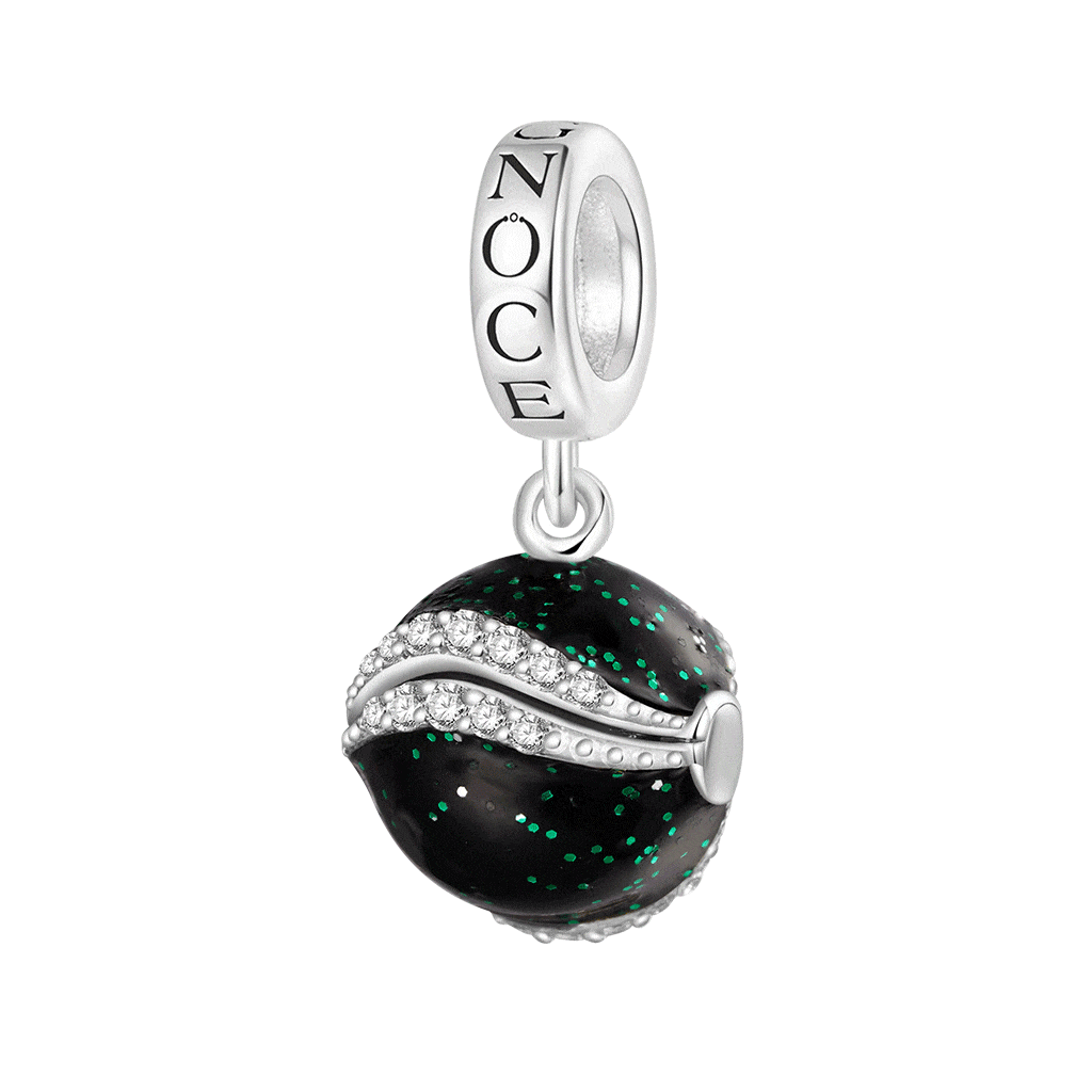 Halloween Rotatable Devil Eye Pendant