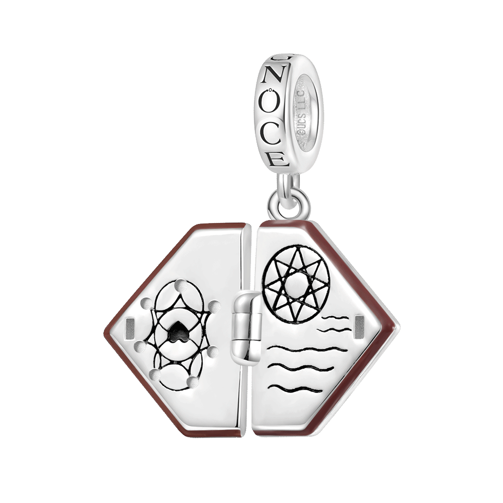 Wicked Grimmerie Spell Book Pendant