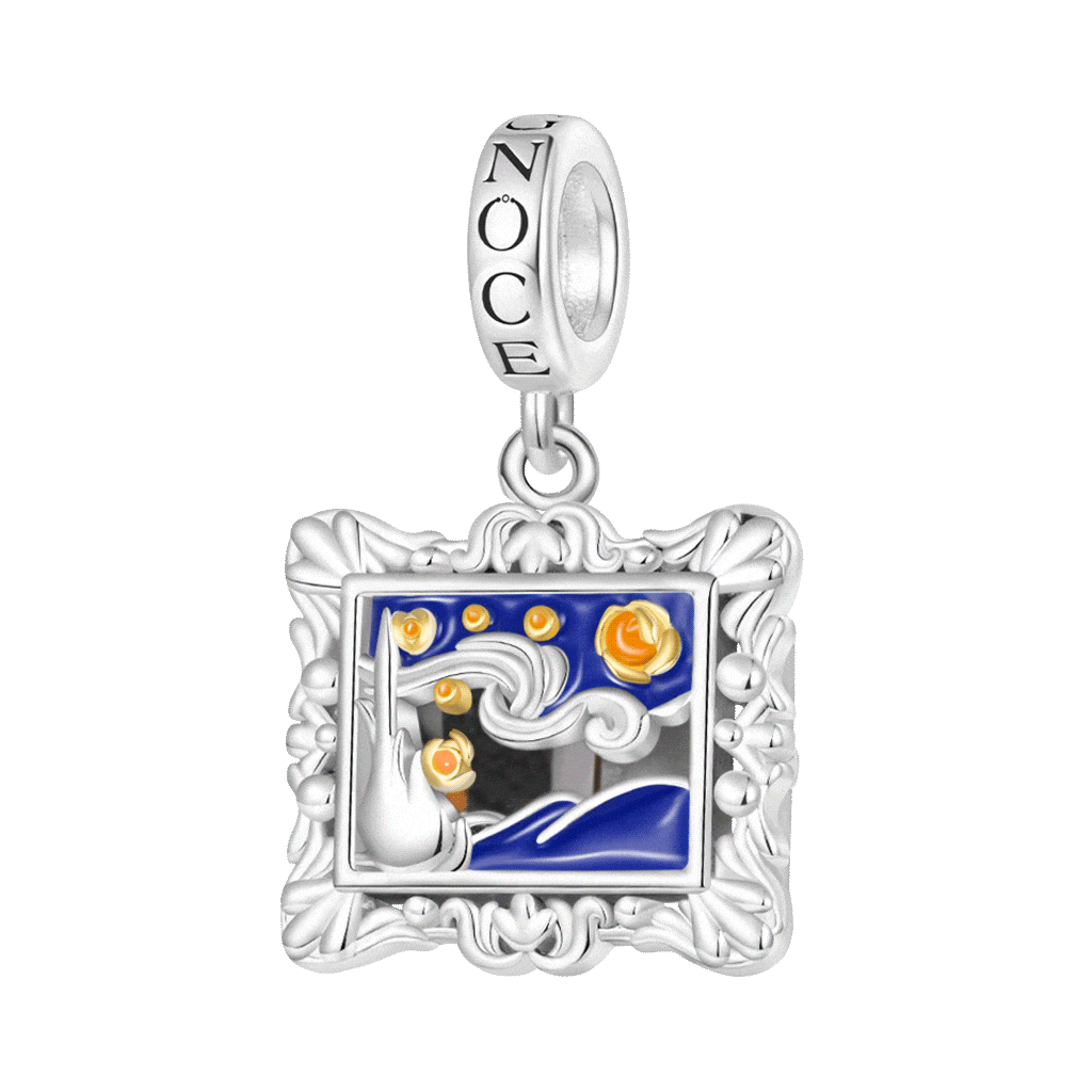 Van Gogh's Starry Night Pendant