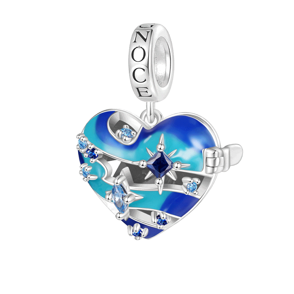 Heart Wireless LED Glow Neptune Pendant