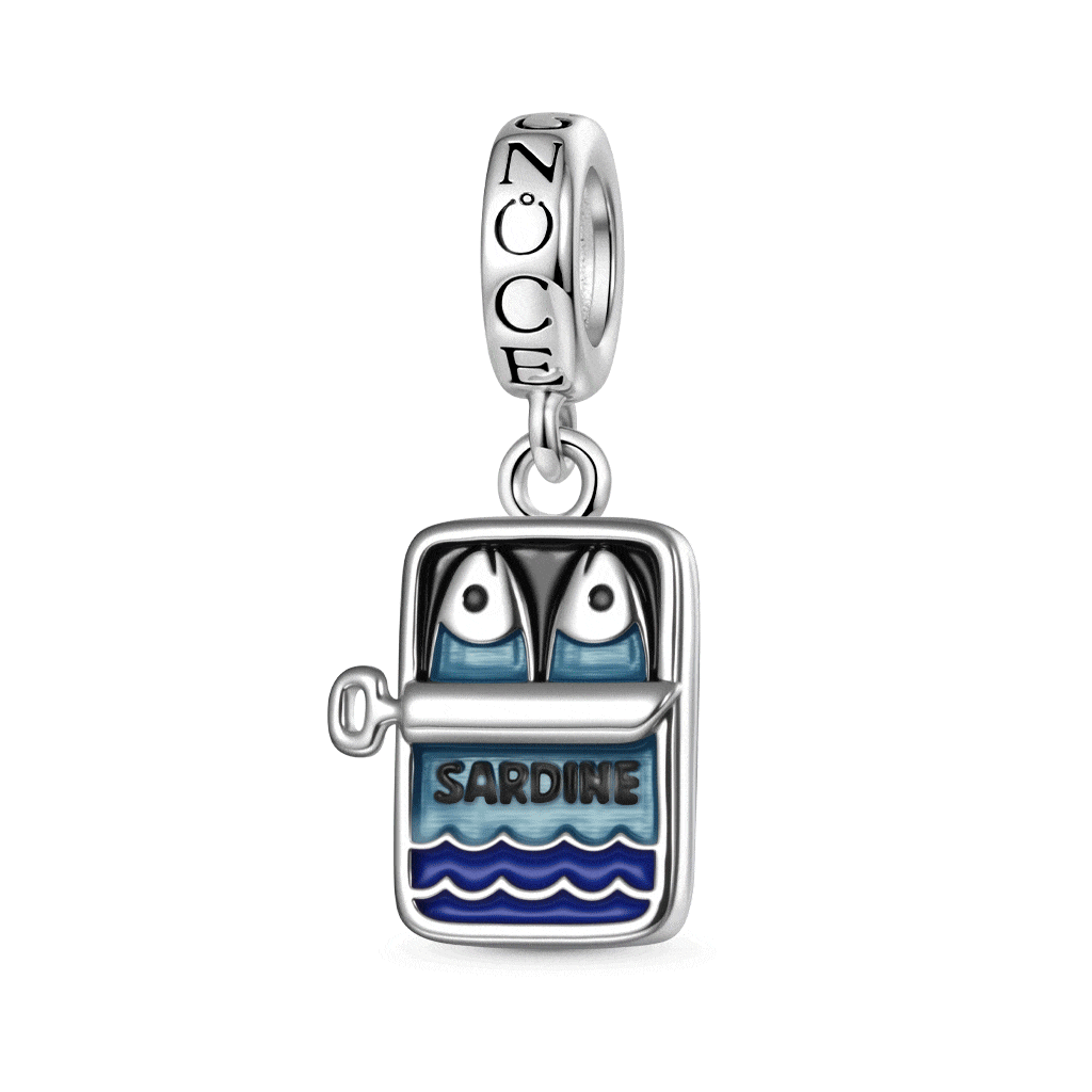 Sardine Can Pendant