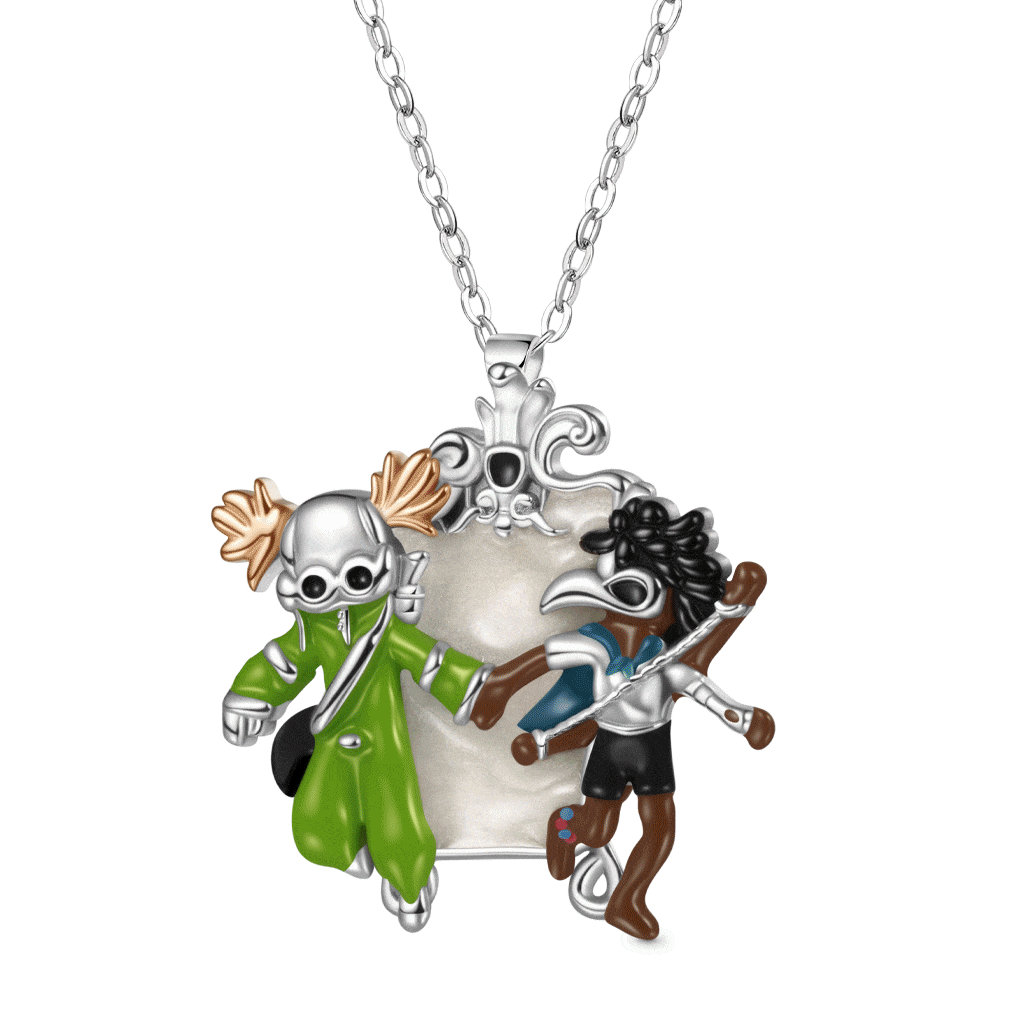 Badge Mirror Necklace
