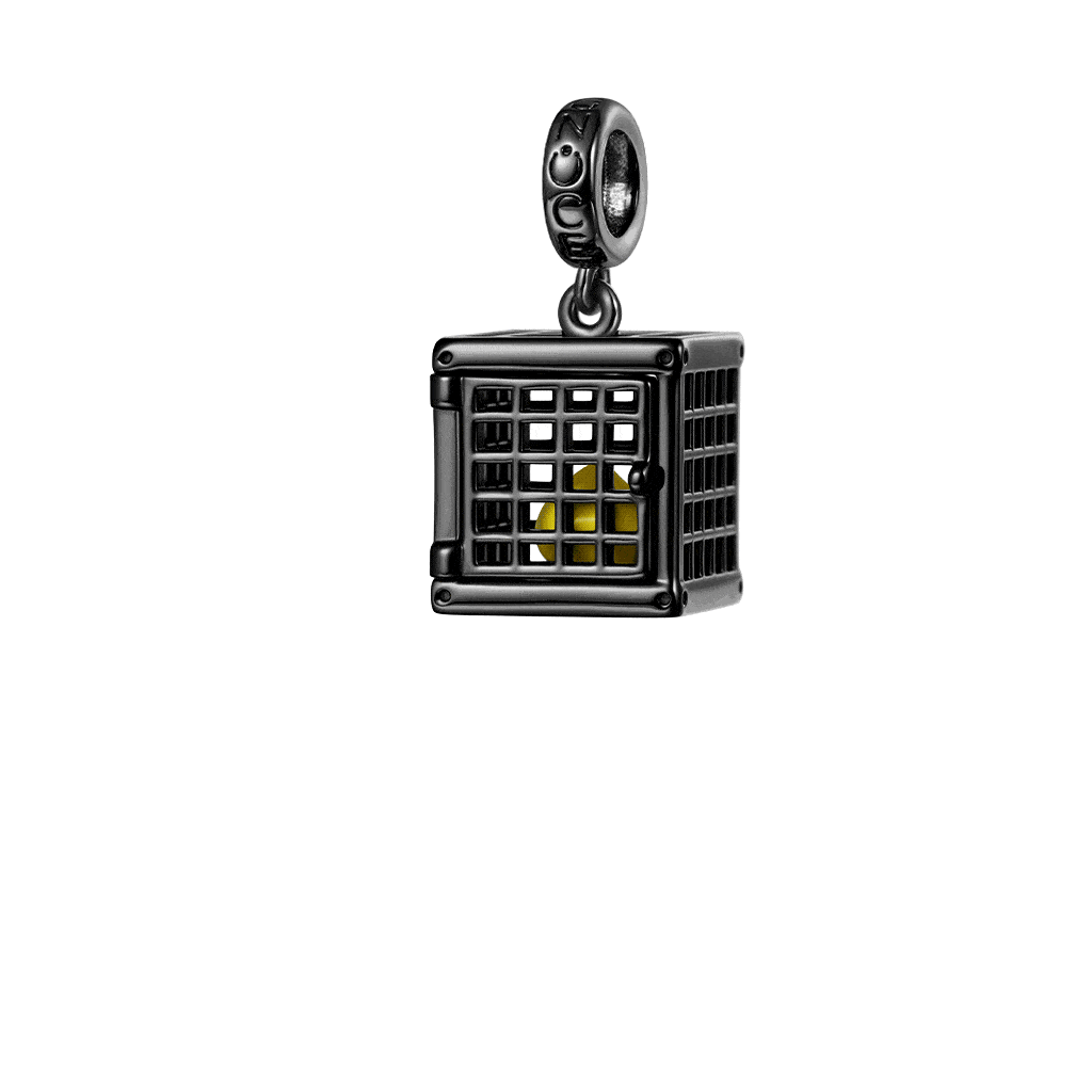 Six in Cage Pendant