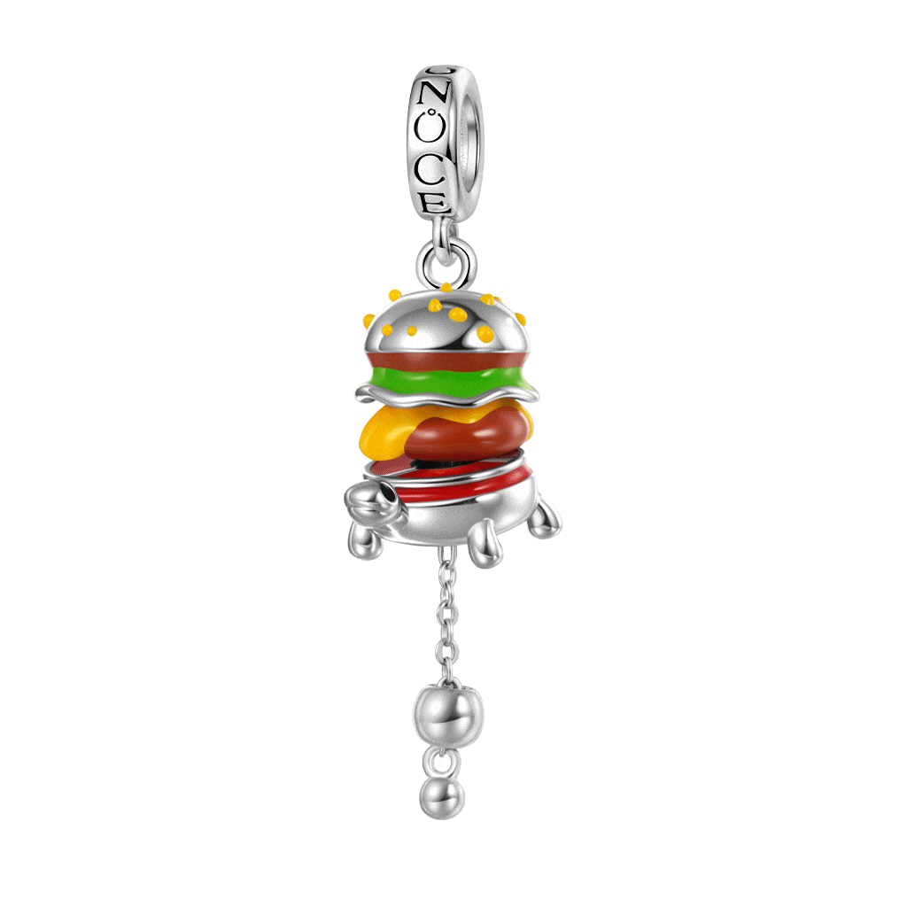 Hamburger Turtle Pendant