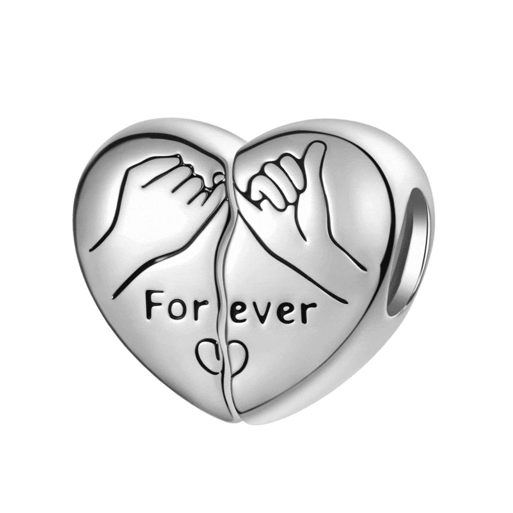 Love Forever Heart Charm