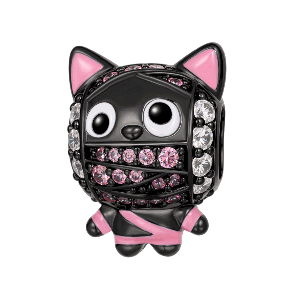 Cute Cat Mummy Charms