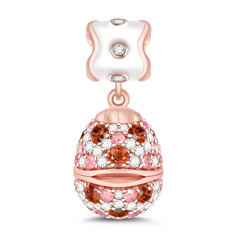 Rabbit in Egg Charm