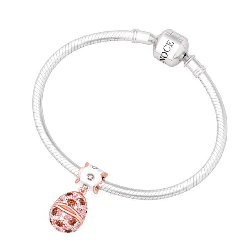 Rabbit in Egg Charm