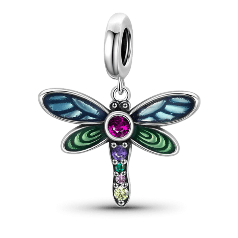 Shiny Dragonfly Pendant
