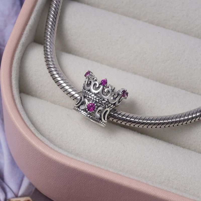 The Queens Crown Charm