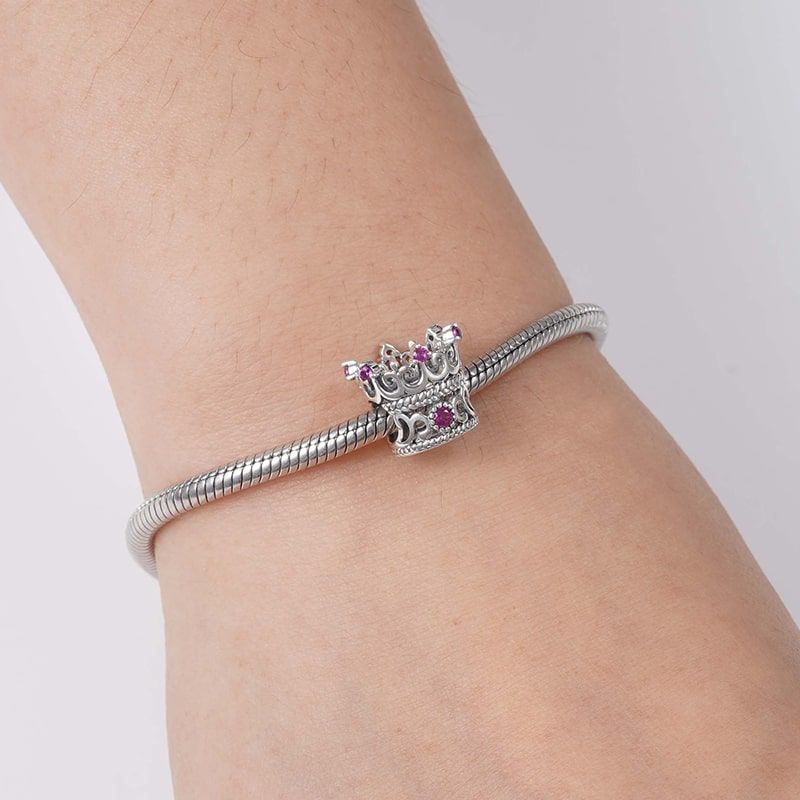 The Queens Crown Charm