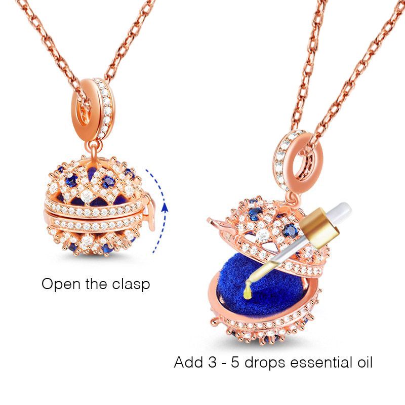 Essential Oil Ball Necklace
