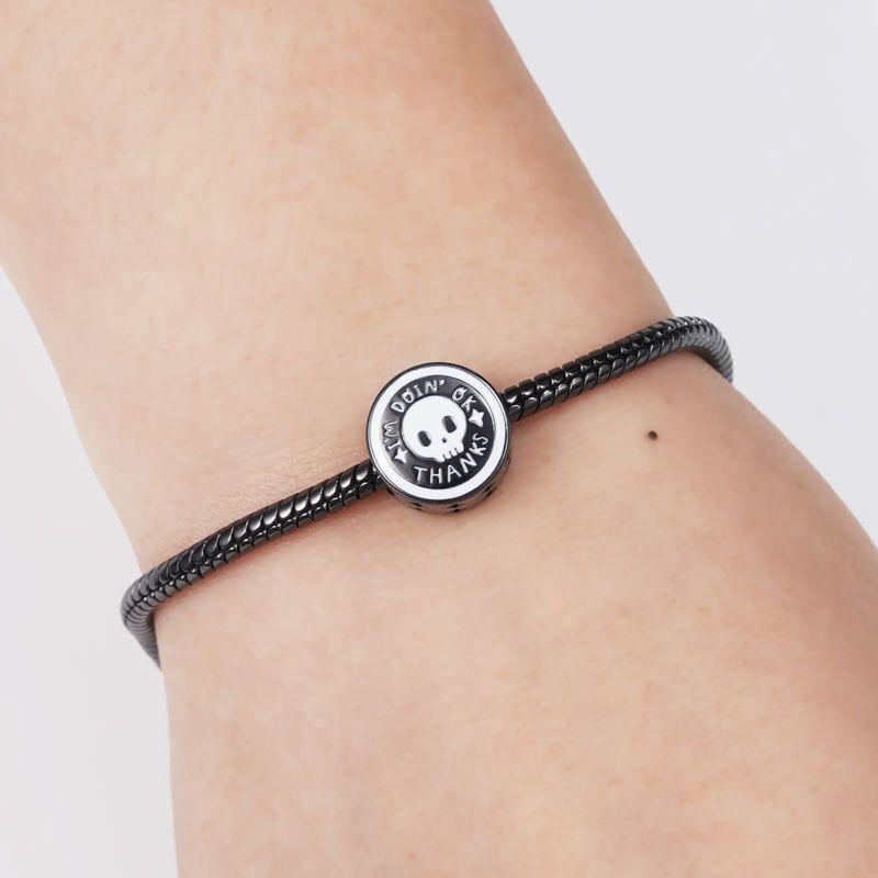 Skelly Skull Charm