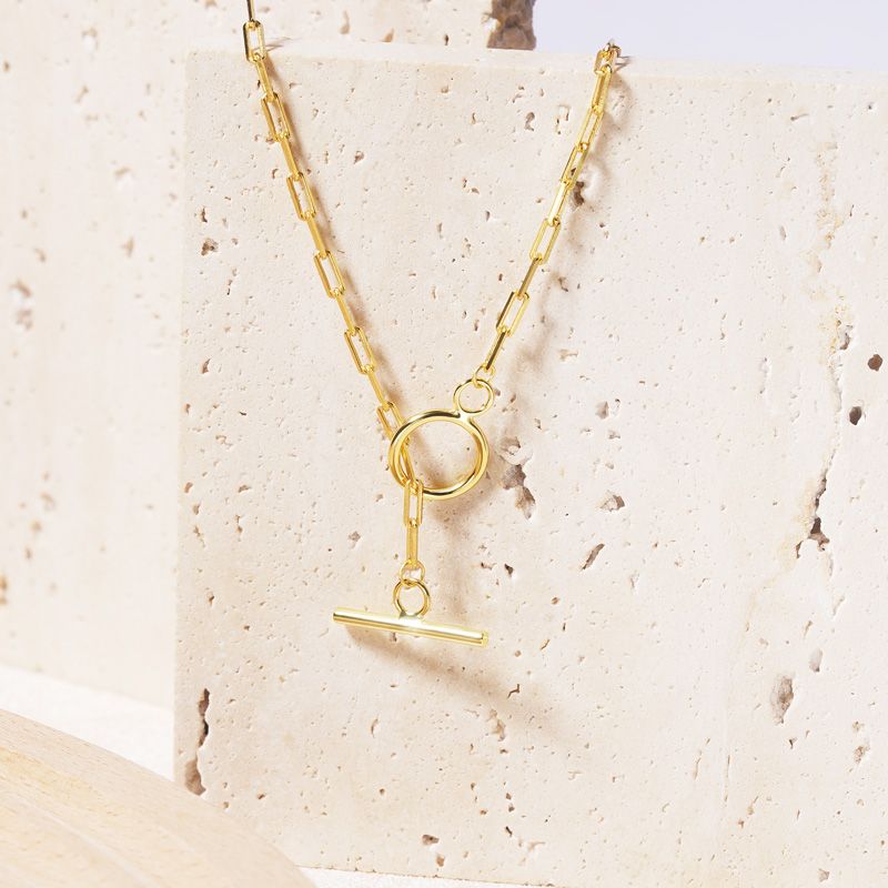 OT Buckle Chain Necklace