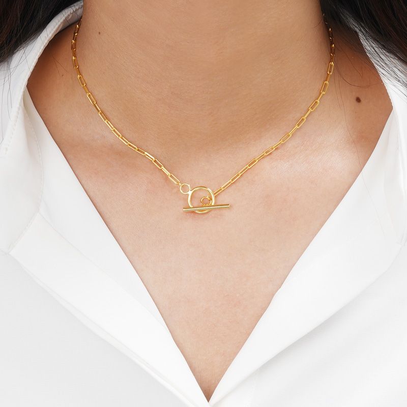 OT Buckle Chain Necklace
