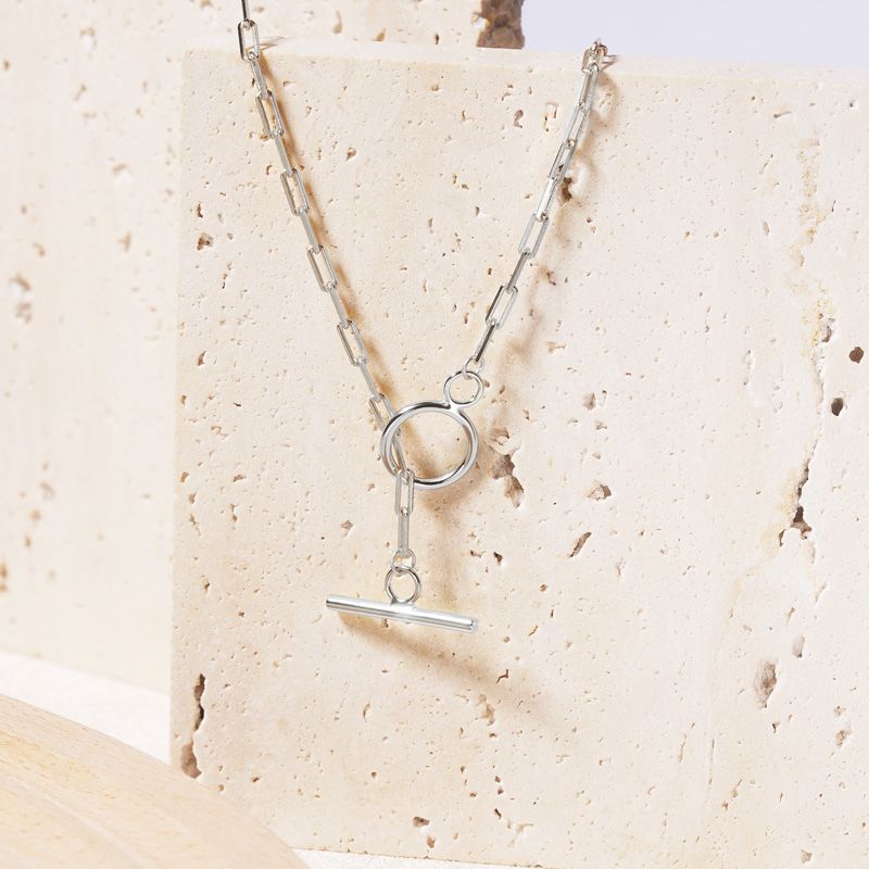 OT Buckle Chain Necklace