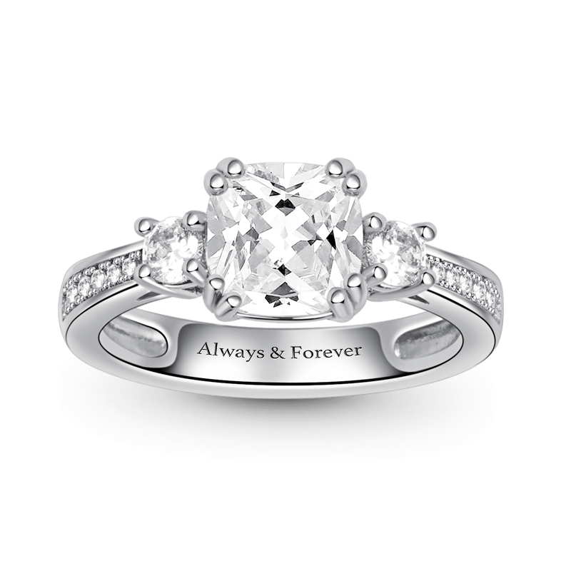 Customized Ring With Cz