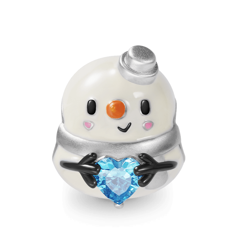 Cute Snowman Charm