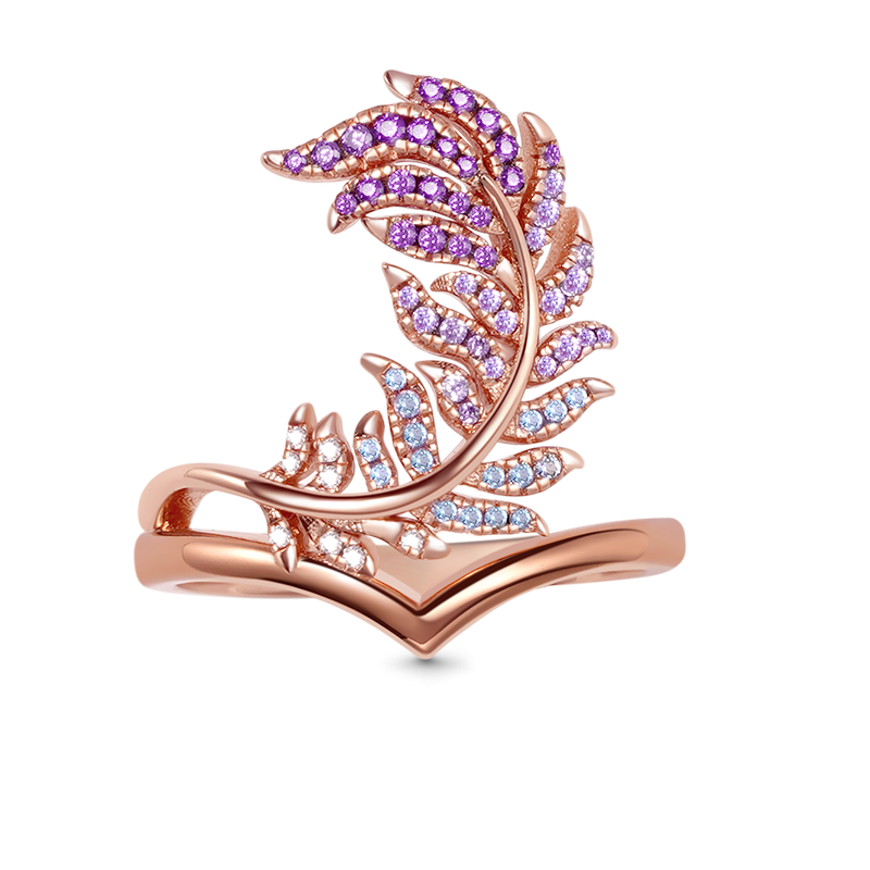 Feather V-Ring