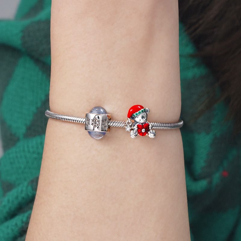 Christmas Bear Charm