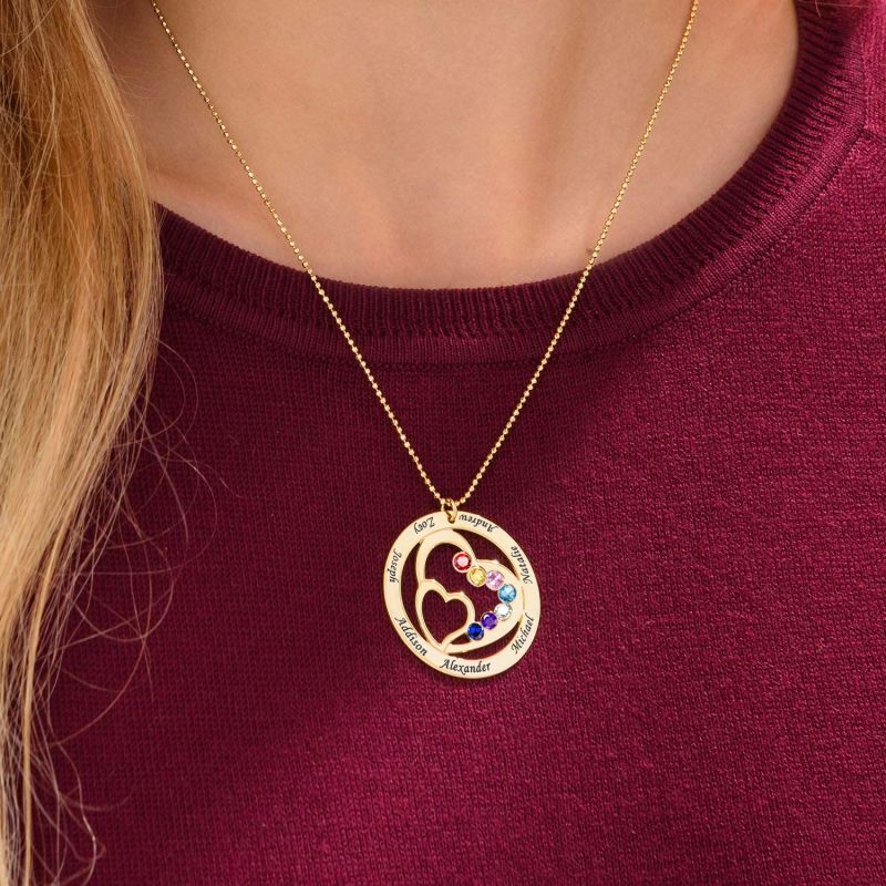 Heart in Heart Necklace