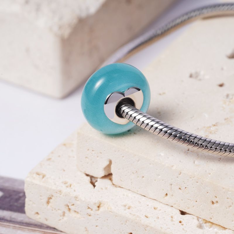Cats Eye Natural Stone Charm