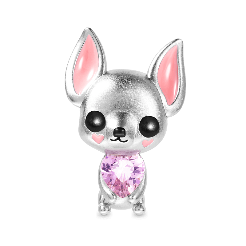 Chihuahua Charm Bead