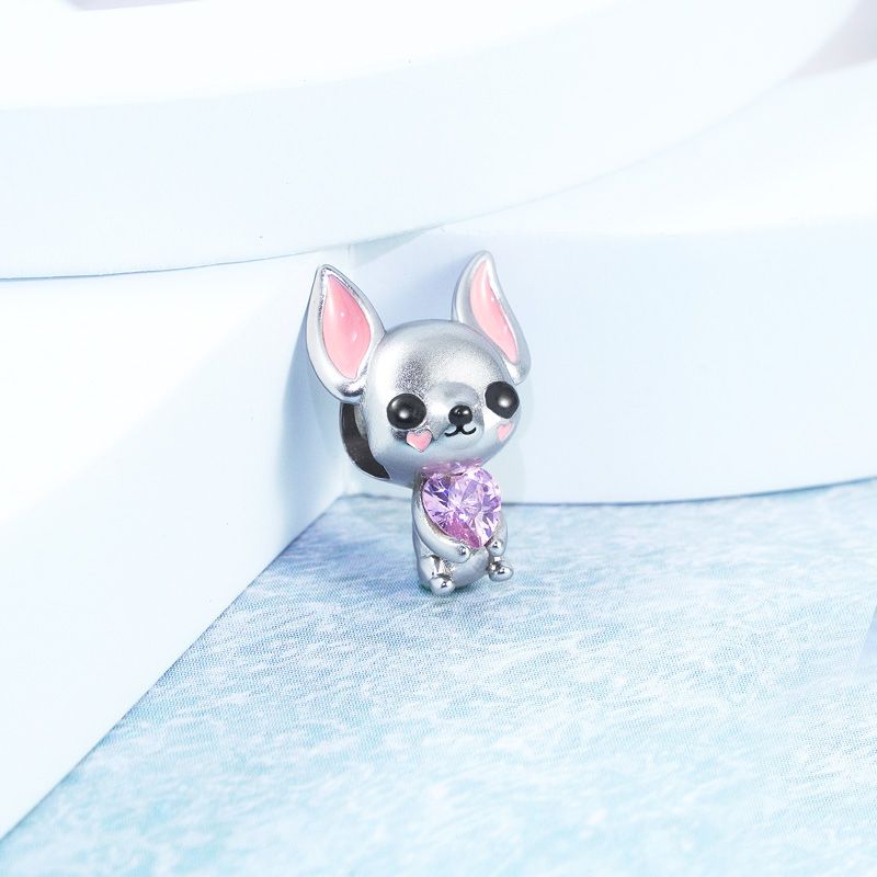 Chihuahua Charm Bead