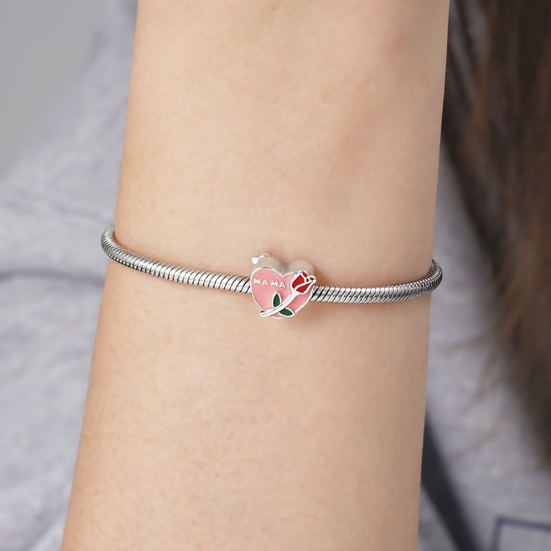 MA MA Heart Charm