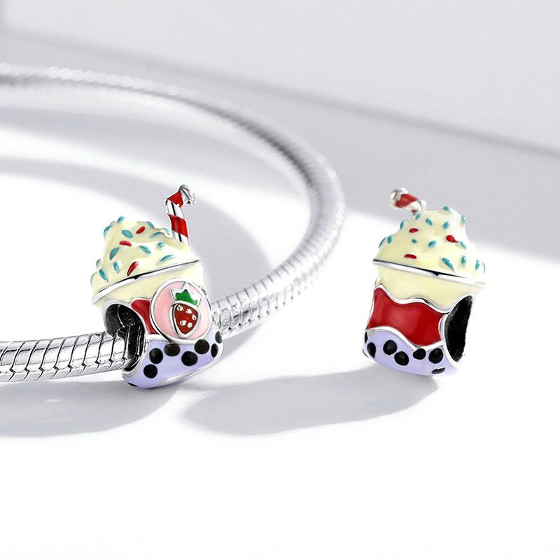 Ice Cream Milk Tea Charm