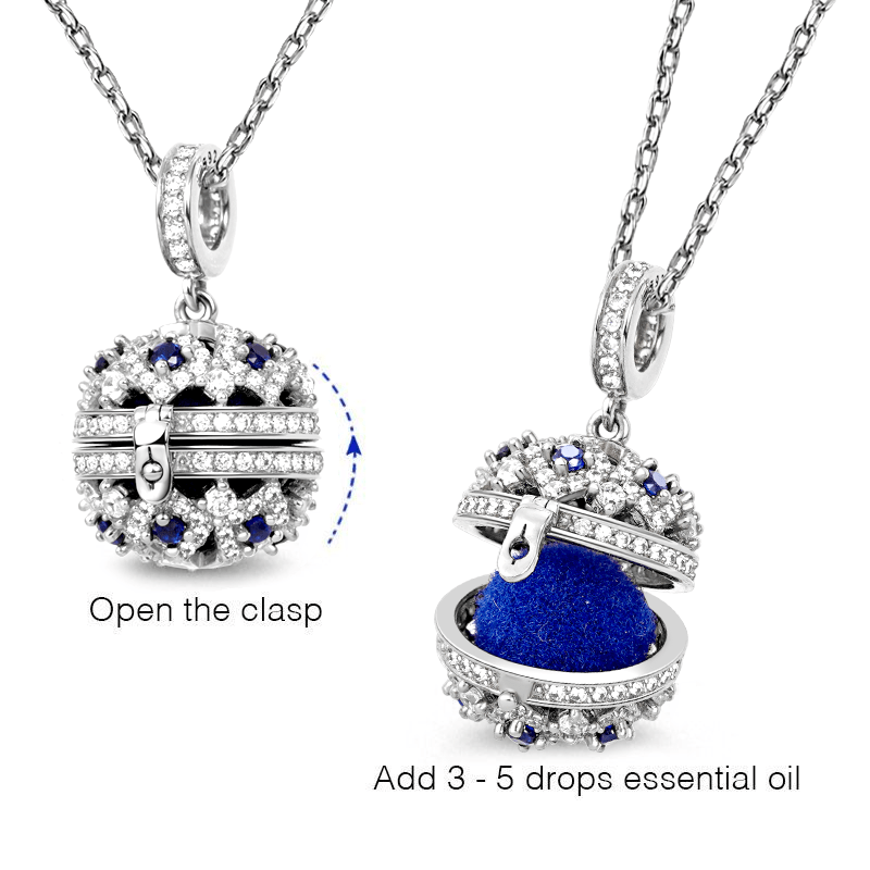 Essential Oil Ball Necklace