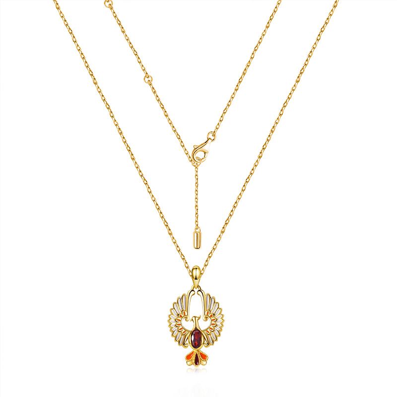 Golden Phoenix Necklace