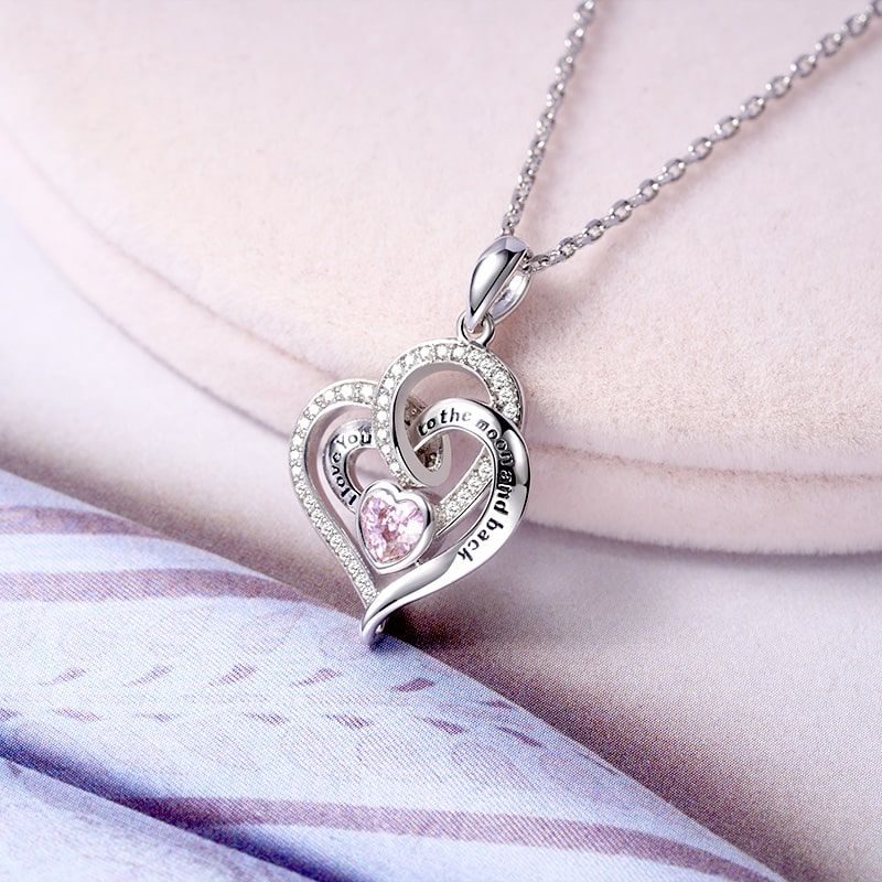 Endless Love Hearts Pendant