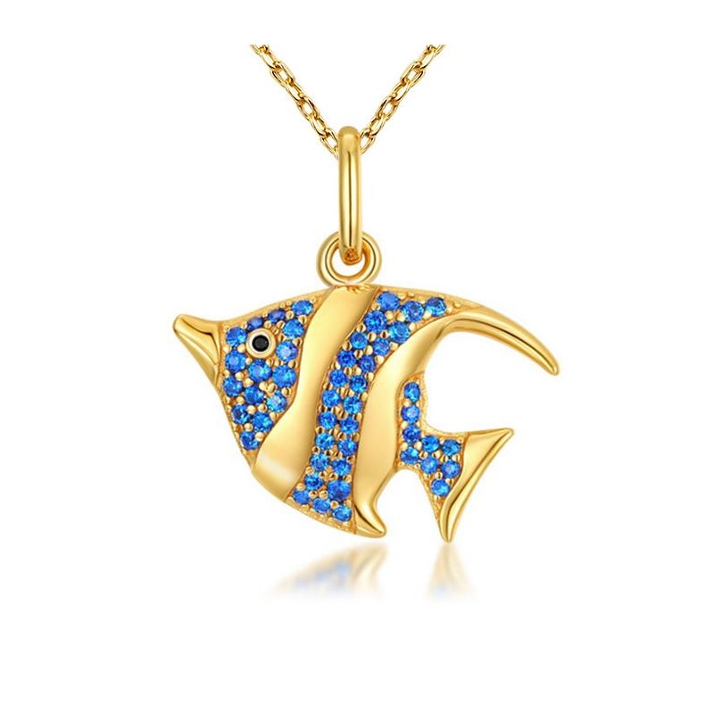 Heniochus Fish Necklace