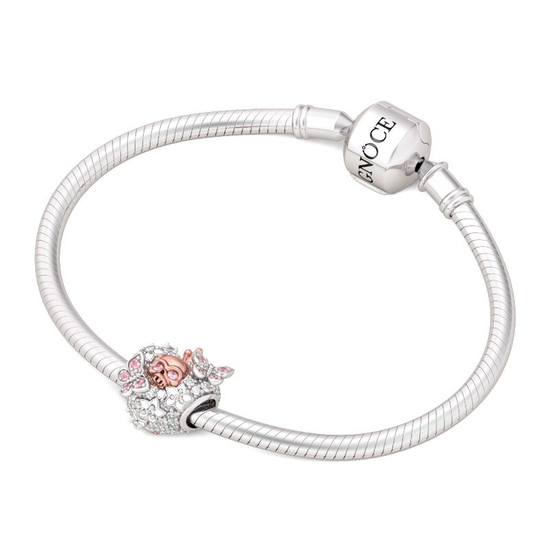 Butterfly Skull Charm