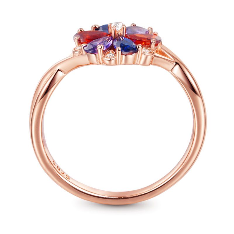 Color Flower Ring