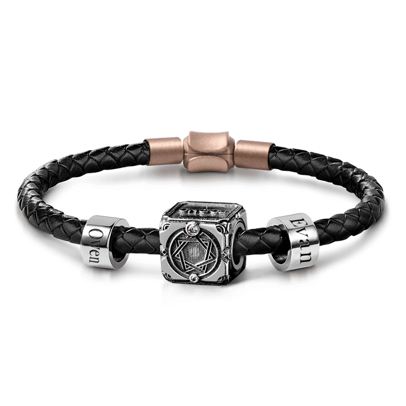Victory Angel & Customized Charms Bracelet