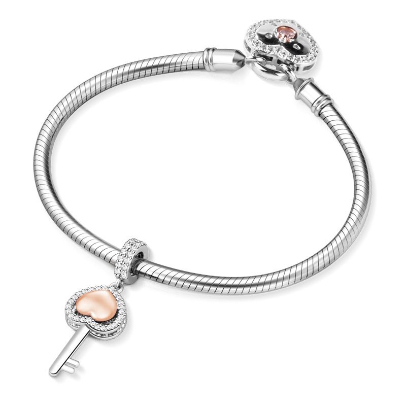 Heart Key Pendant